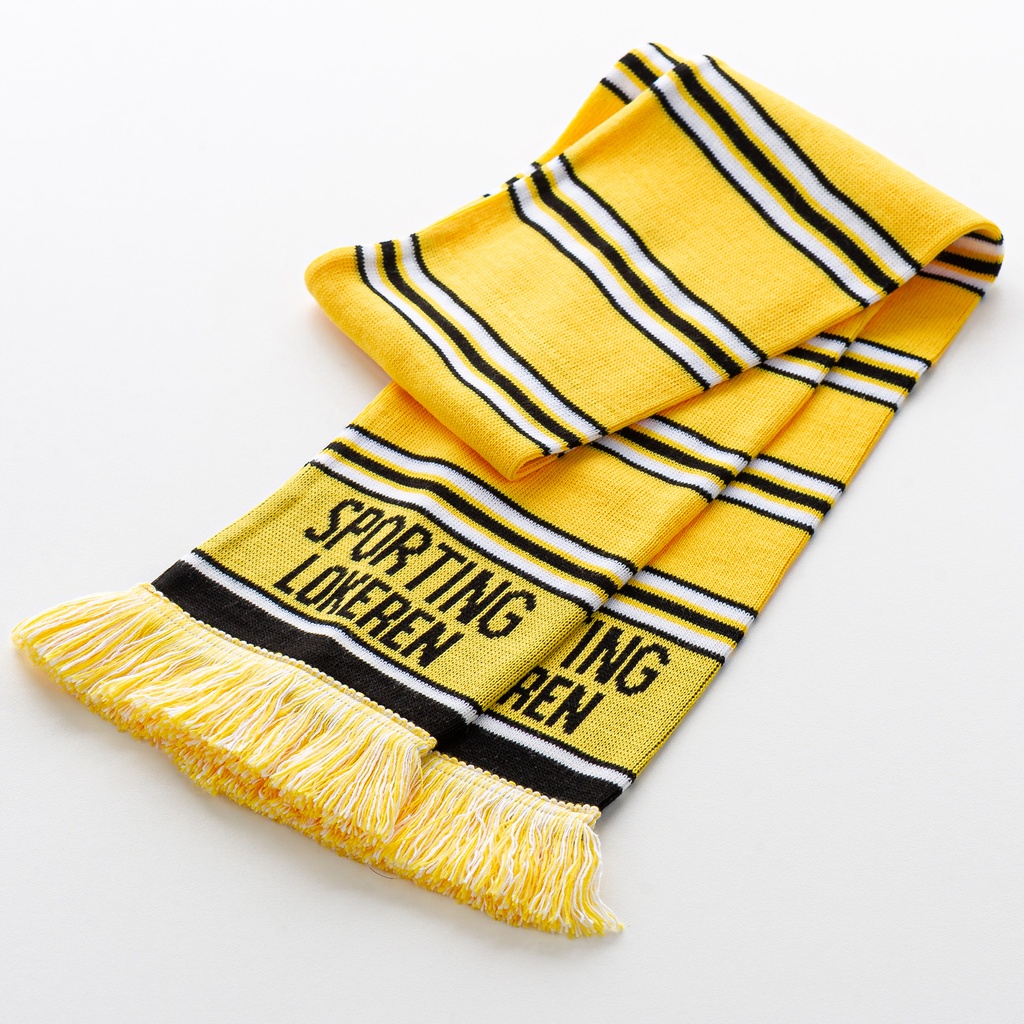 Zomersjaal geel detail